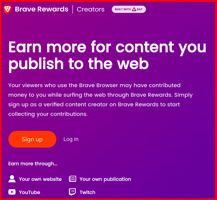 join the brave rewards publisher program