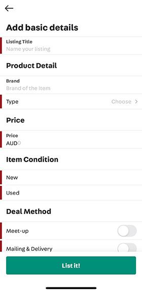 optimize your product listing on the carousell app