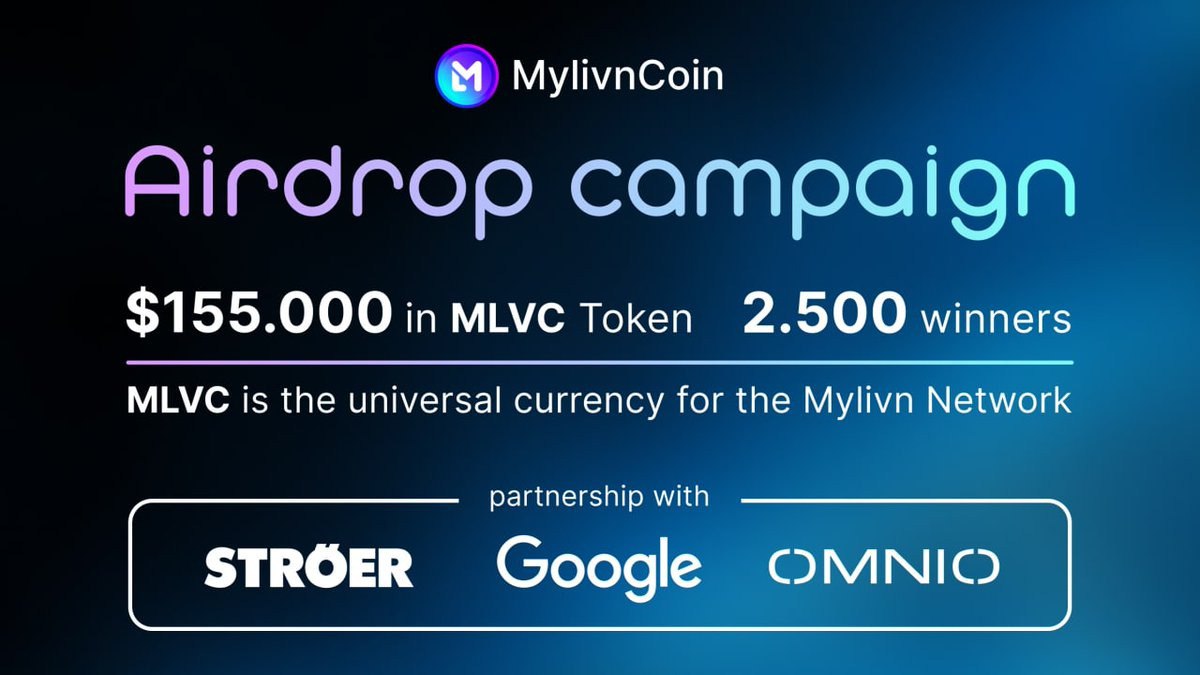 Mylivn Coin Airdrop – Free $MLVC Giveaway