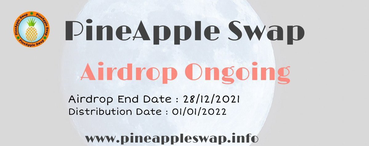 Pineapple Swap Airdrop FREE 25 $PNS