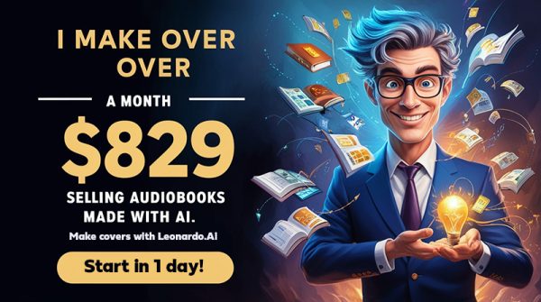 sell audiobooks with ai